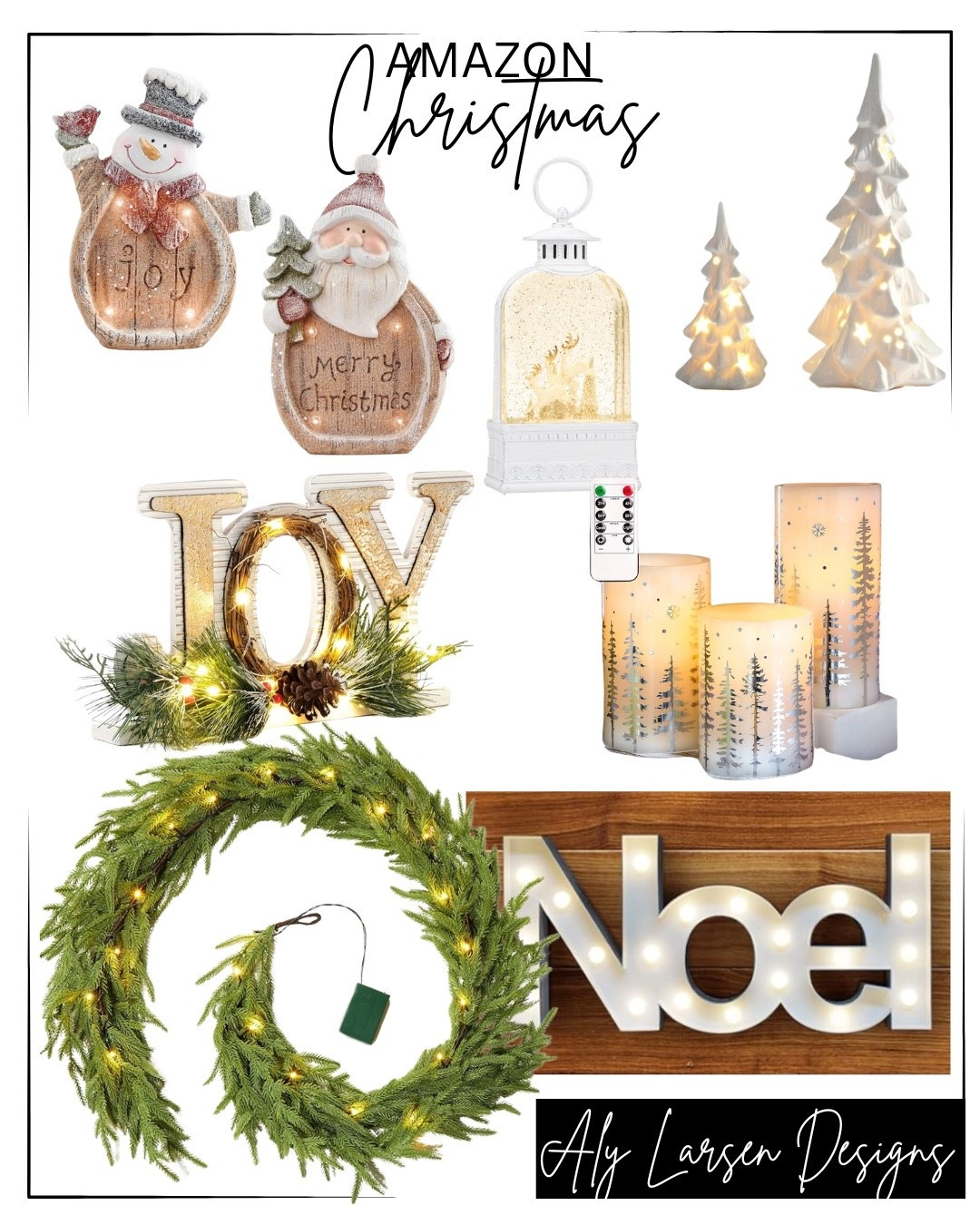 Light up Amazon Christmas decor 

#LTKHoliday #LTKSeasonal #LTKHome