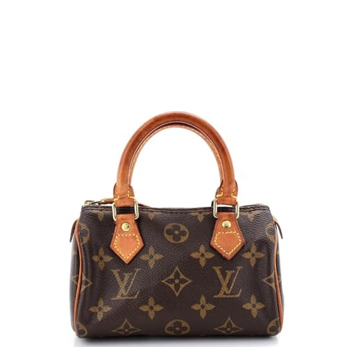 Louis Vuitton, Pre-Loved Speedy Mini HL Handbag Monogram Canvas, Brown | Amazon (US)