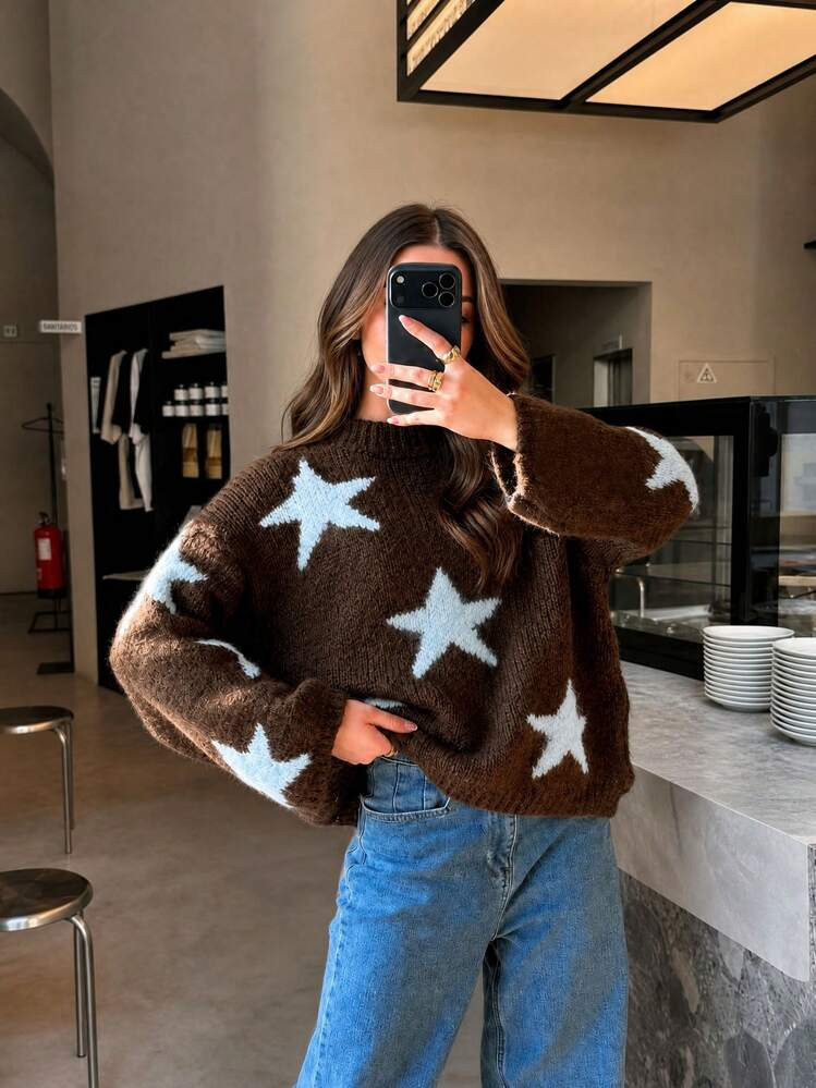Joy Knit Women's Sweater, New Design For Autumn/Winter - All-Match Tops - Minimalist Casual Versa... | SHEIN