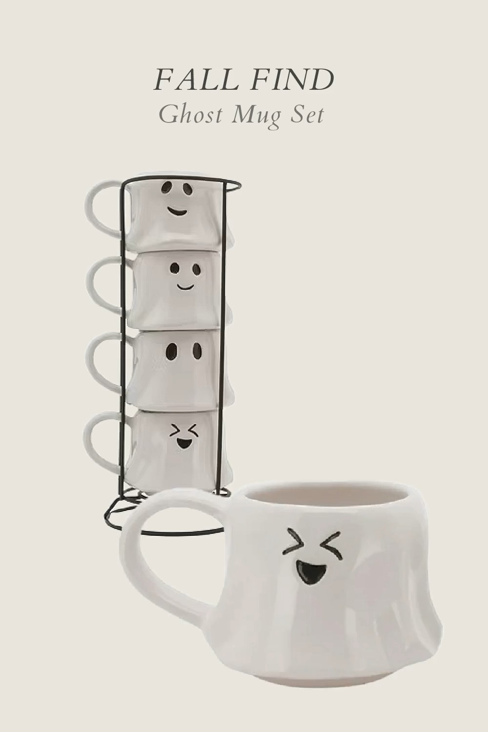 These adorable ghost mugs are back! Grab them while you can - at this price they're sure to sell out FAST! Fall decor, autumn decorations, coffee, tea, cozy, Halloween party, ghost, spooky season, haunted, kitchen, dining, breakfast nook

#LTKHome #LTKSeasonal #LTKFindsUnder50