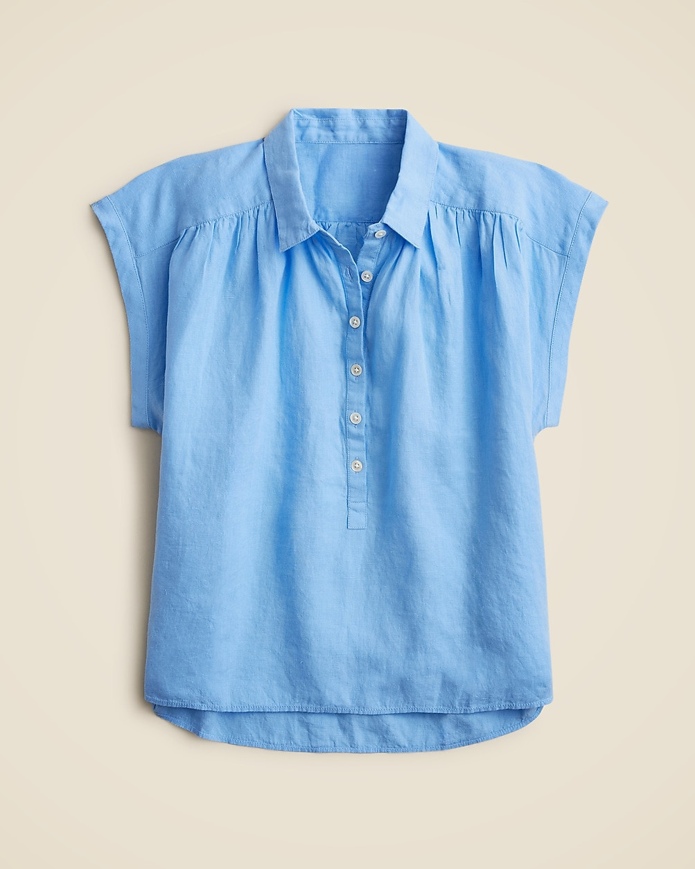 New Capitaine shirt in Baird McNutt Irish linen | J. Crew US