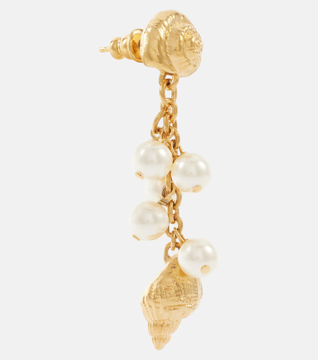 Chloé Shells Small drop earrings | Mytheresa (US/CA)