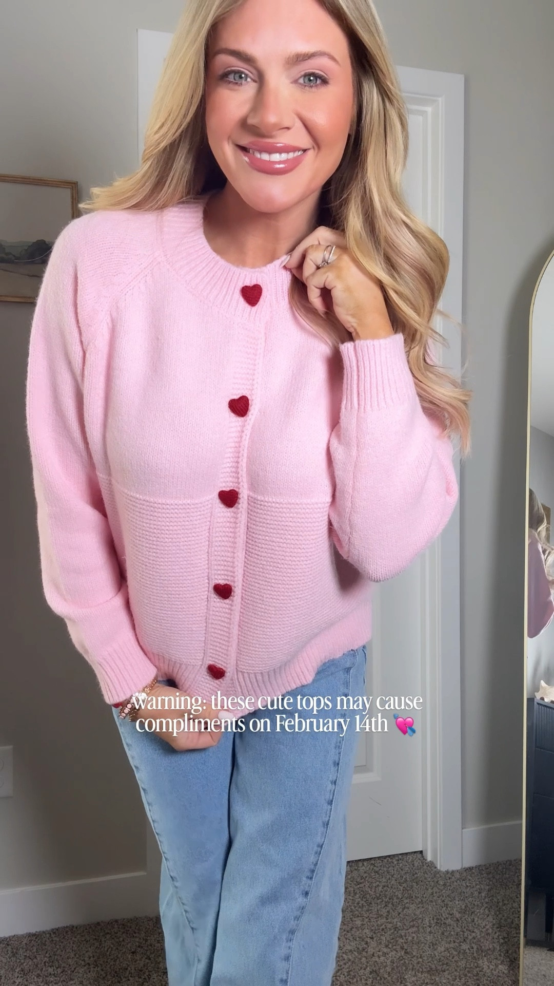 The pink cardigan with heart buttons is giving sweet + classic… and the cropped silk bow-back top? She’s flirting. Both from Chicwish. Which one are you choosing? 💓

#ValentinesStyle #Chicwish #PinkOutfit #RomanticStyle #DateNightLook


#LTKSeasonal #LTKValentine #LTKSaleAlert