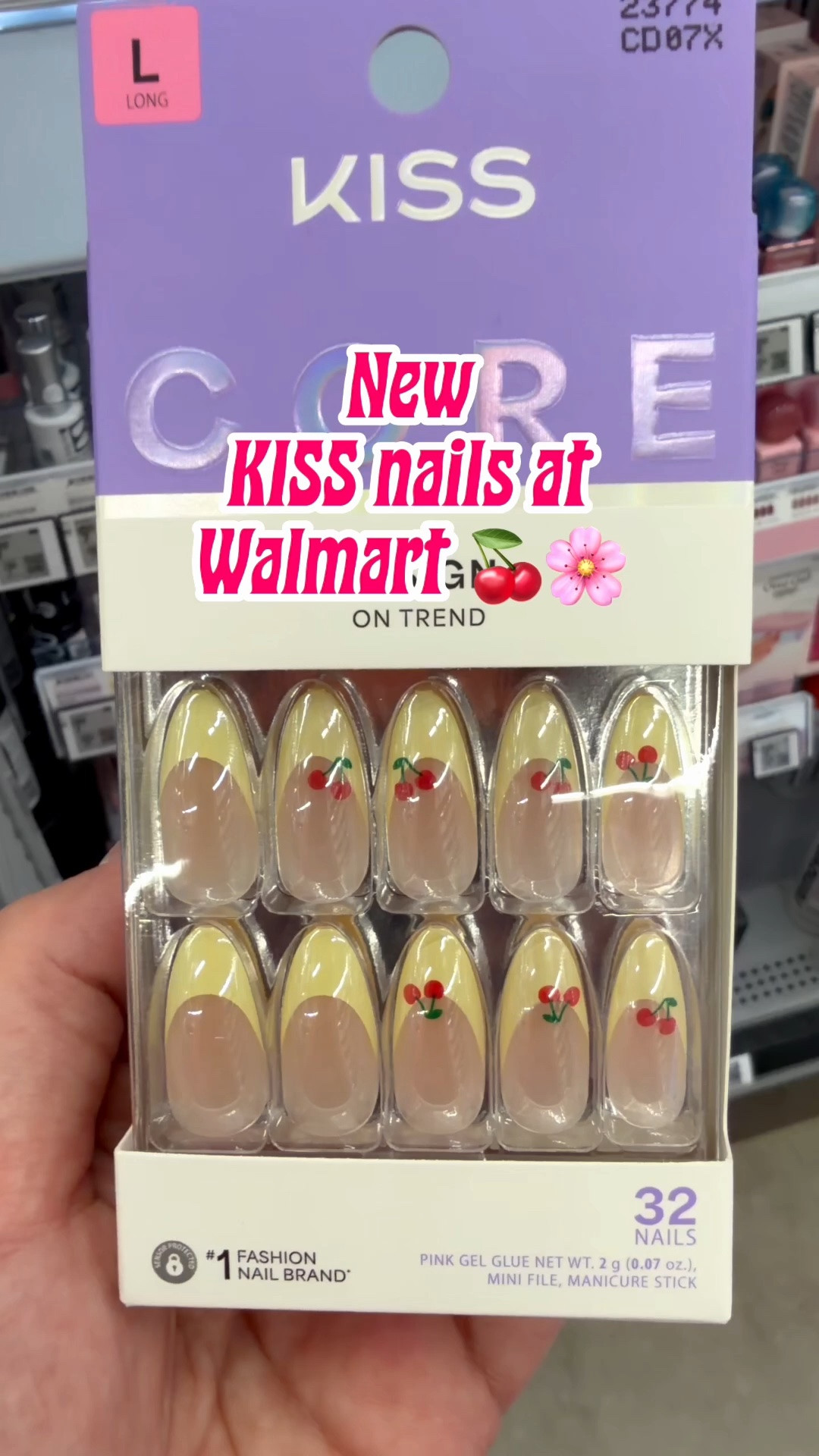 New nail day, anyone? 💅 These new KISS sets at Walmart are so pretty! 🌸🍒

#LTKBeauty