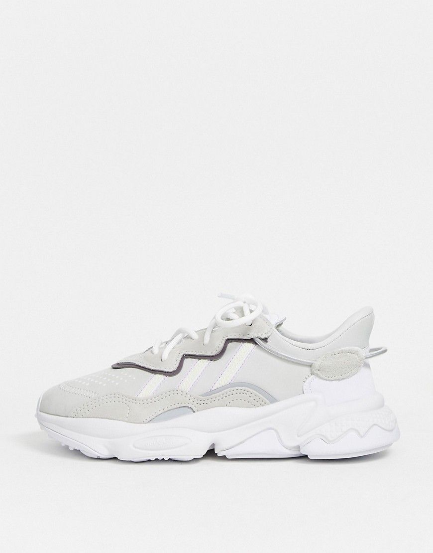 adidas Originals Ozweego trainers in off white | ASOS (Global)