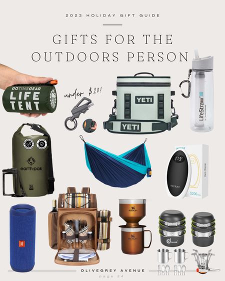 Ultimate gift guide for the outdoors person! Great for friends and family 🏞️🥾🌳

#OutdoorGiftGuide, #AdventureGifts, #ExploreOutdoors, #GearUpForAdventure, #GiftsForExplorers, #OutdoorEnthusiastGifts

#LTKGiftGuide #LTKCyberWeek #LTKsalealert