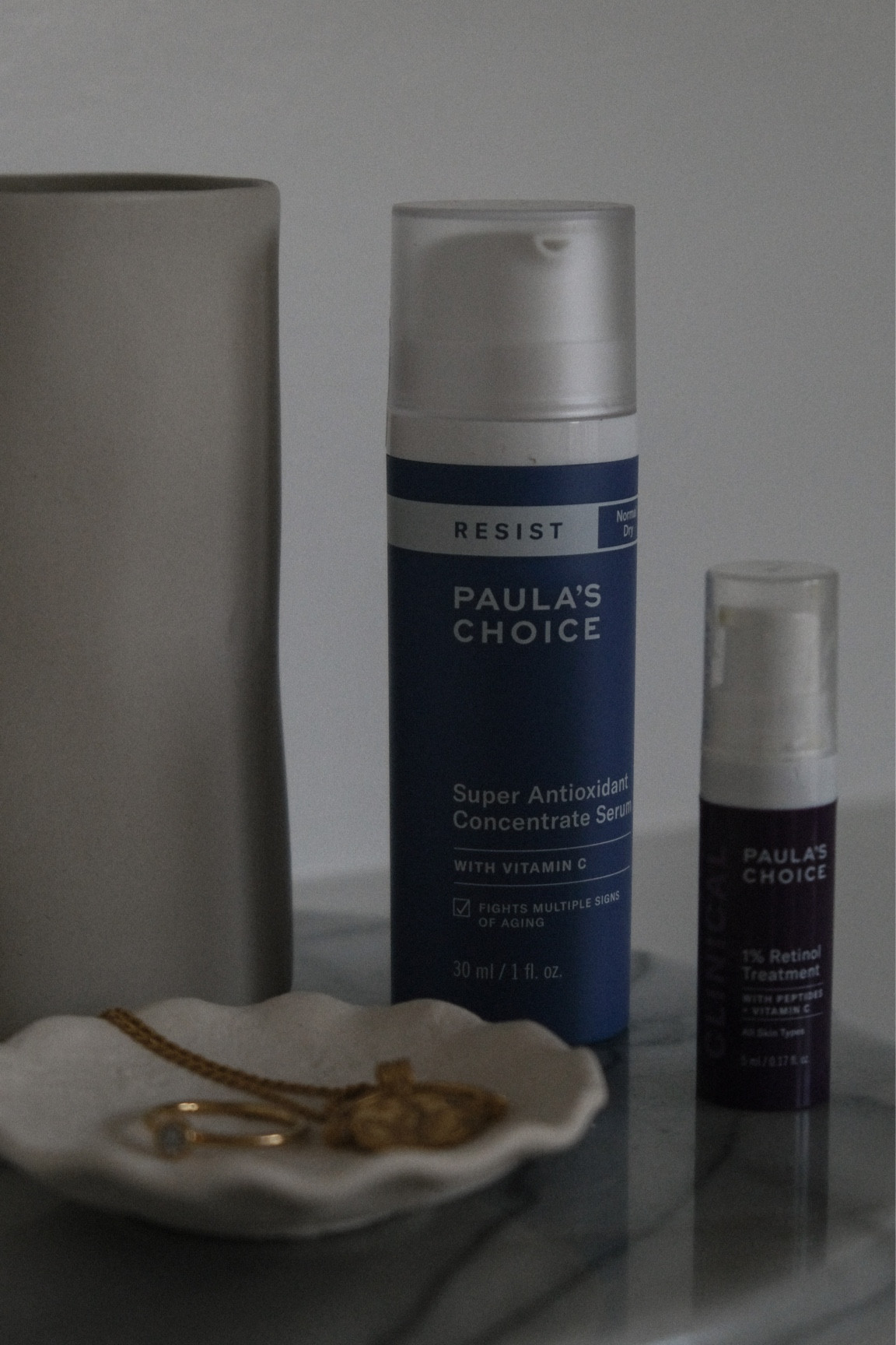 I’ve only recently become a convert to Paula’s choice but have been really impressed with all of the products I’ve tried so far. The Super Antioxidant Concentrate Serum has become a firm favourite (on my 4th bottle now) as has the 1% Retinol Treatment.  

The Retinol is on the stronger side, but I’ve slowly built it up how often I use it - initially just starting with once a week (my skin is usually quite sensitive). 

A tip, if you’re not sure how your skin might react, is to buy the travel sized version of the Retinol. That way you don’t waste as much product or money if it’s not for you. 

#LTKunder50 #LTKbeauty #LTKeurope