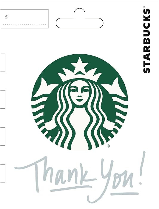 Starbucks Thank You Gift Card $25 | Amazon (US)
