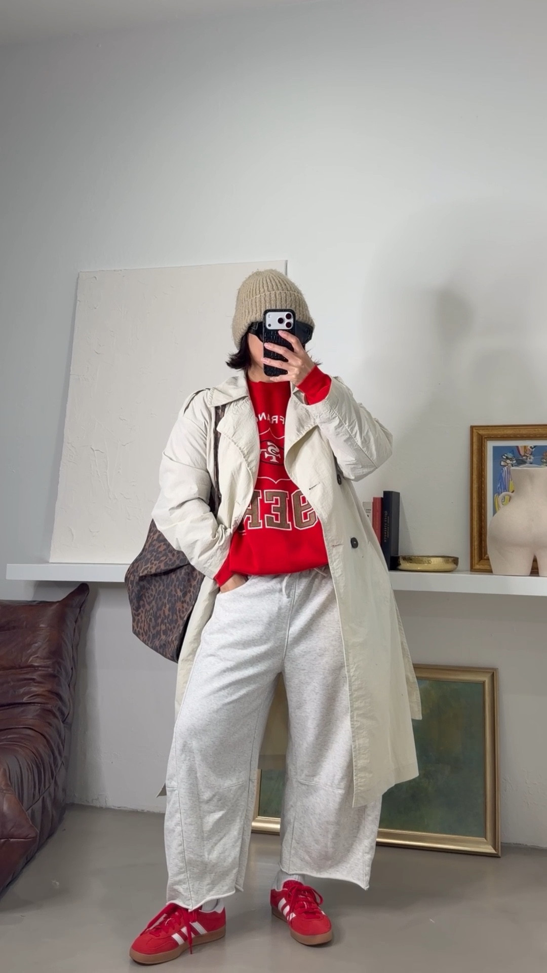 OOTD to run some errands! My trench is old from my boutique and my sweatshirt is vintage. Items available are linked! 

#LTKootd #LTKFindsUnder50 #LTKPetite