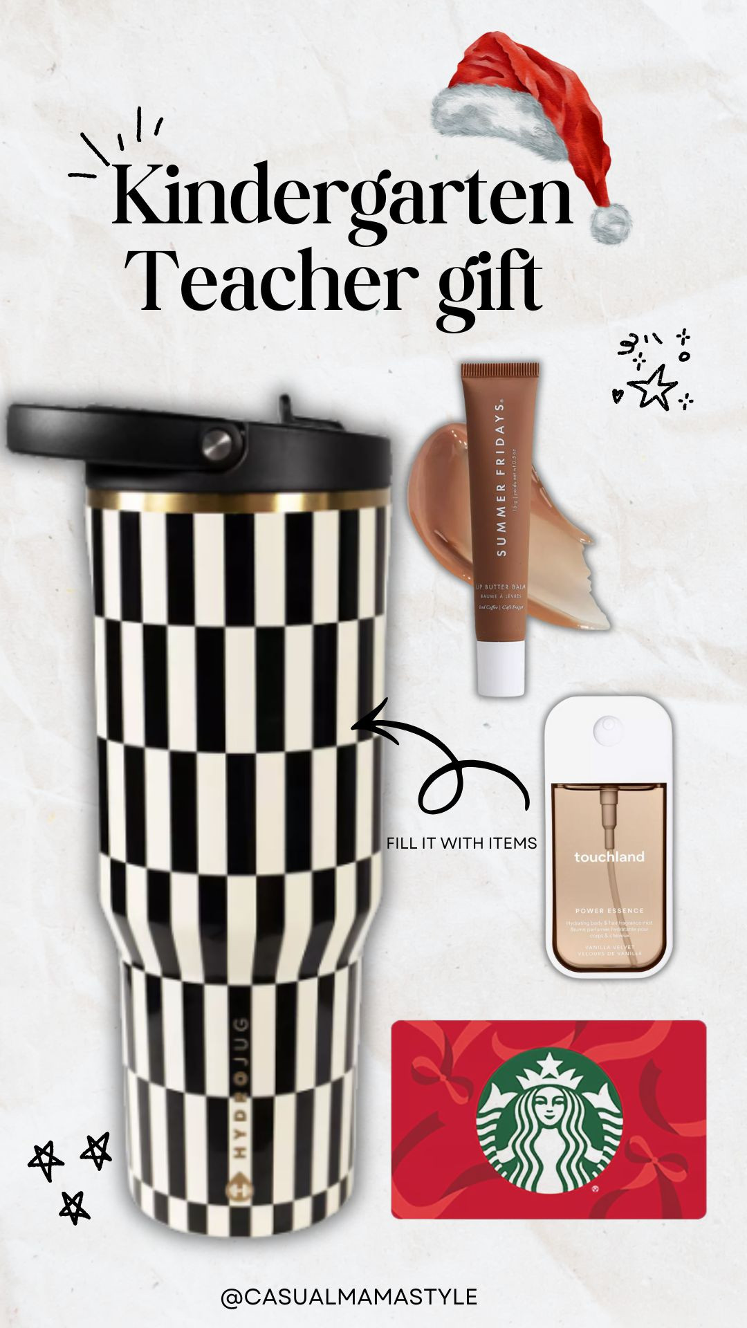 Gift Guide for Teachers: What we got our Kinder teacher! 

#giftguide #giftforteacher #christmas #hydrojug @hydrojug @summerfridays @touchland #giftsforher  

 #LTKGiftGuide #LTKHoliday #LTKKids