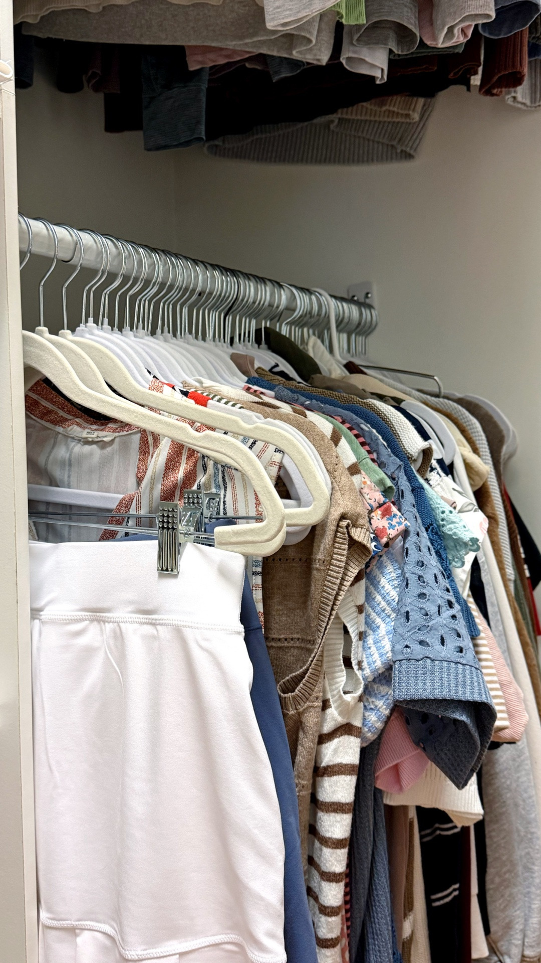 My pet peeve is when my clothes fall off of the hangers in my closet.  Bit with these budget friendly, velvet lined hangers, that doesn’t happens.  They come in severely color choices to match your style.  And don’t forget about the clip hangers as well.

#LTKHome #LTKSaleAlert