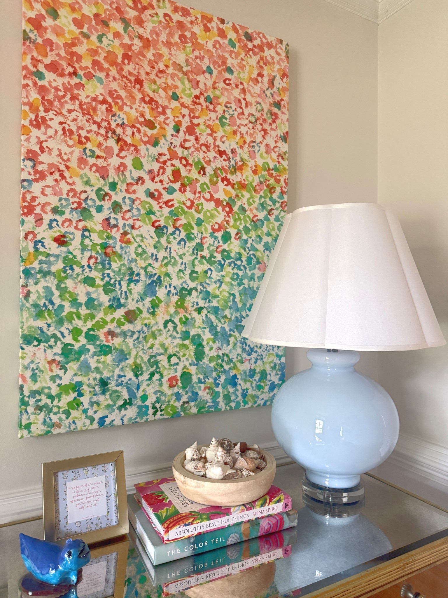 Loving this beautiful shade of blue in this gorgeous lamp! 🩵

#LTKhome