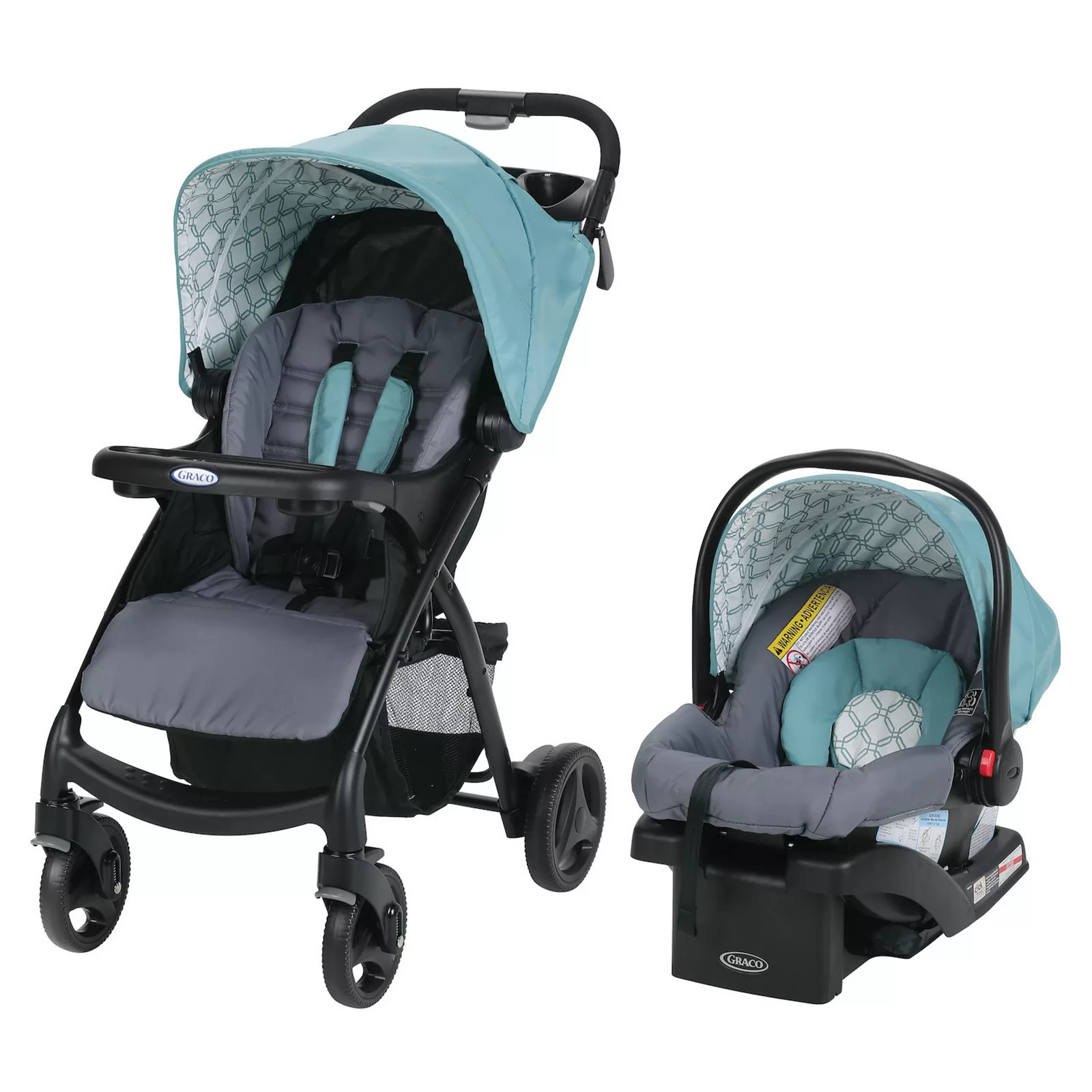 Graco FastAction Fold Jogger Stroller & Car Seat, Blue | Kohl's