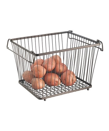 Bronze York Lyra Large Bin | Zulily