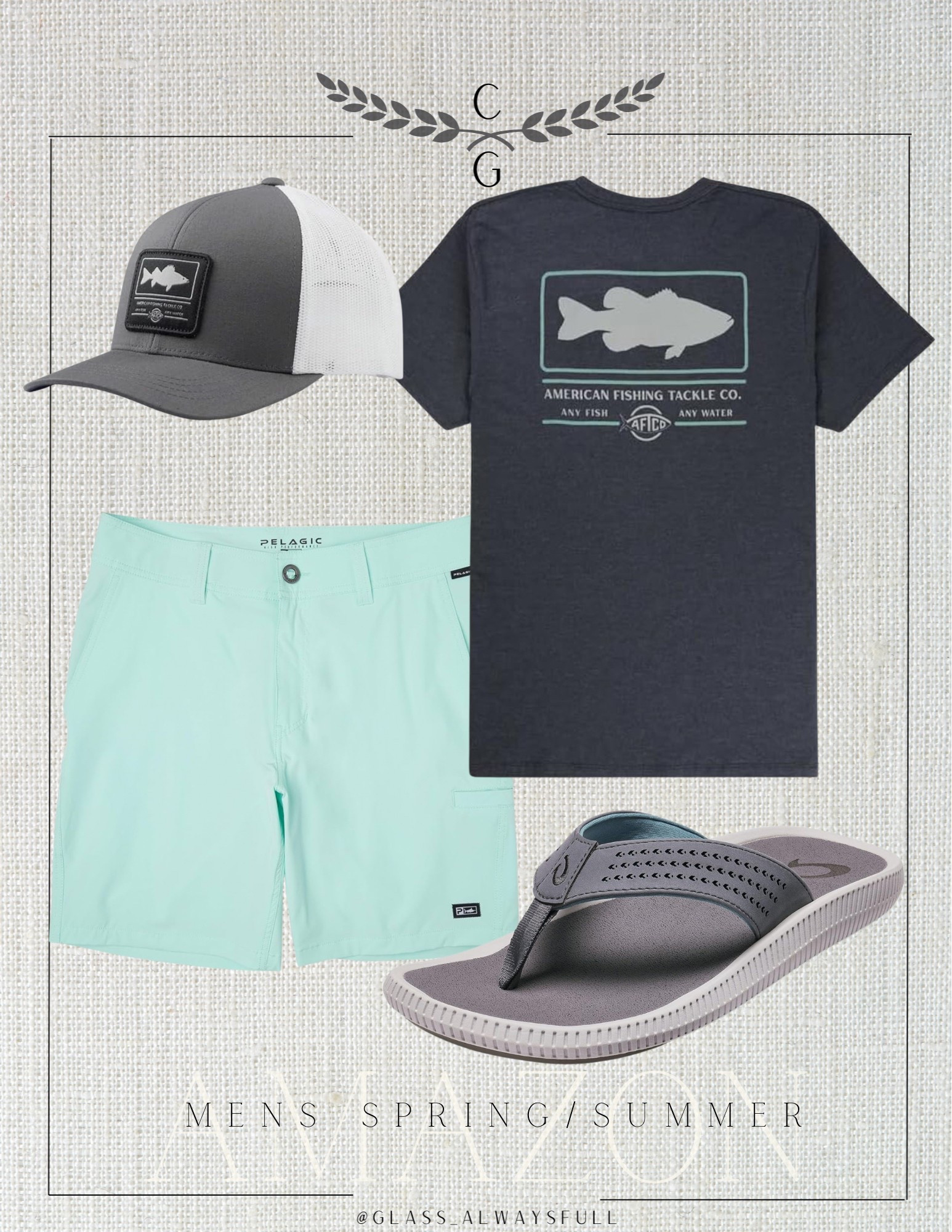 Amazon men’s outfit, men’s spring outfit, men’s summer outfit, men’s flip flops, men’s cap, men’s polo shirt, Easter, men’s golf shirt, men’s vacation outfit, Father's Day, men’s spring clothes, mens spring wardrobe, men’s wardrobe capsule, men’s shorts, Amazon men’s. Callie Glass @glass_alwaysfull 
#LTKmens #ltkgiftguide #ltkseasonal #ltkseasonal #ltkmens #ltkfamily  #LTKGiftGuide

#LTKFamily #LTKSeasonal #LTKMens