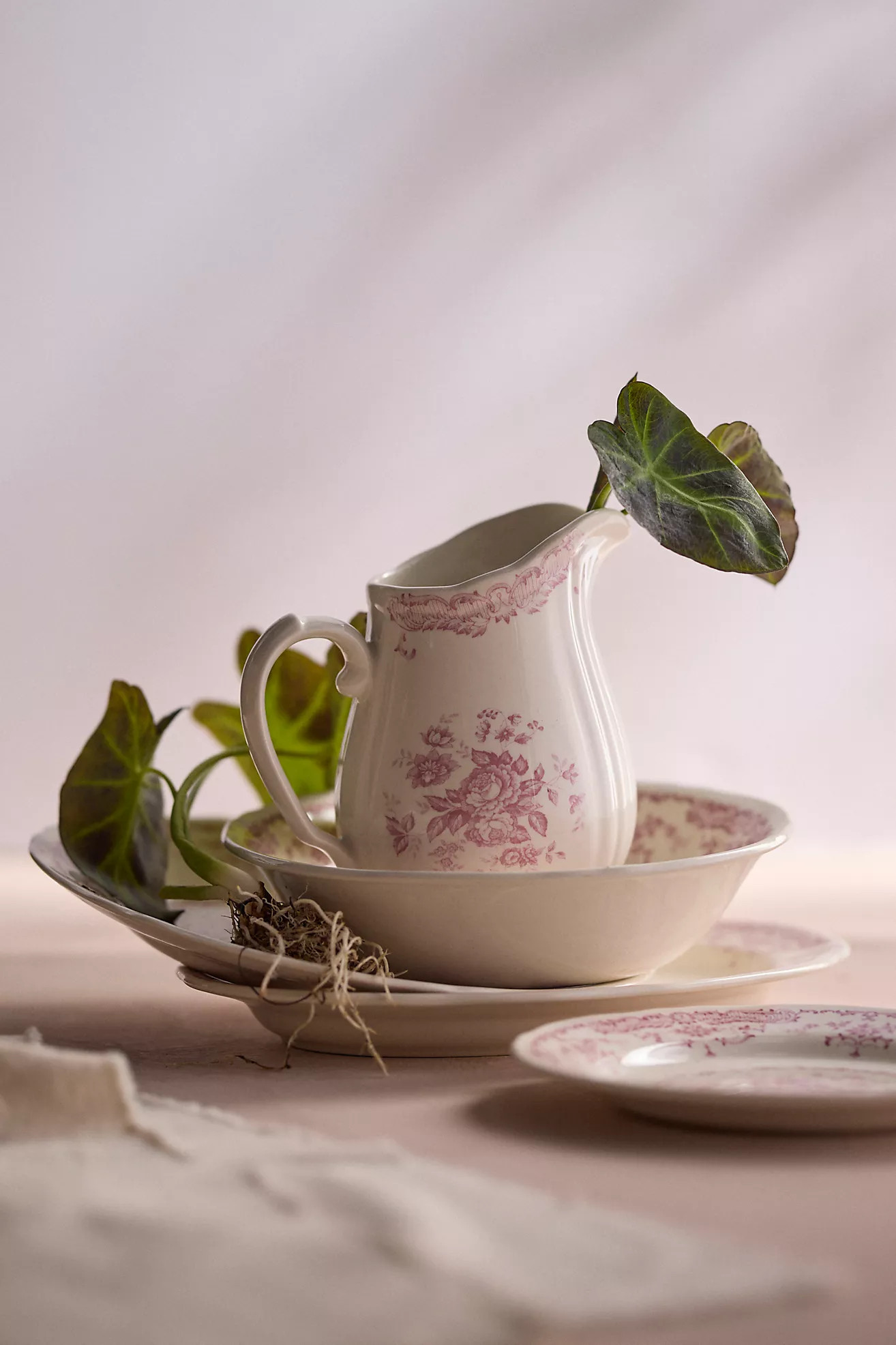 Pink Floral Dinner Plate | Terrain