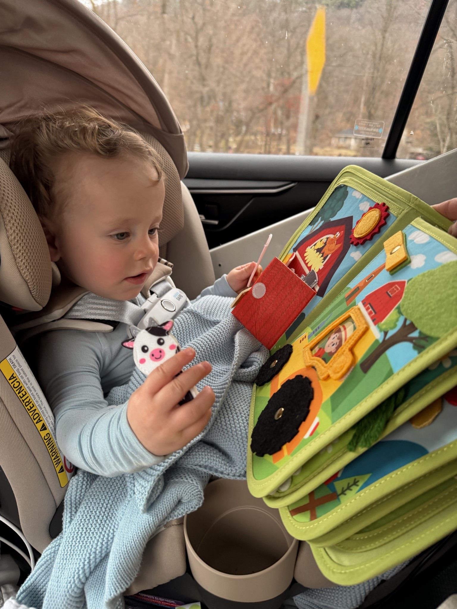 This is the perfect baby and toddler toy for travel! We keep it in the car for all the road trips we do. 

#LTKFindsUnder50 #LTKBaby