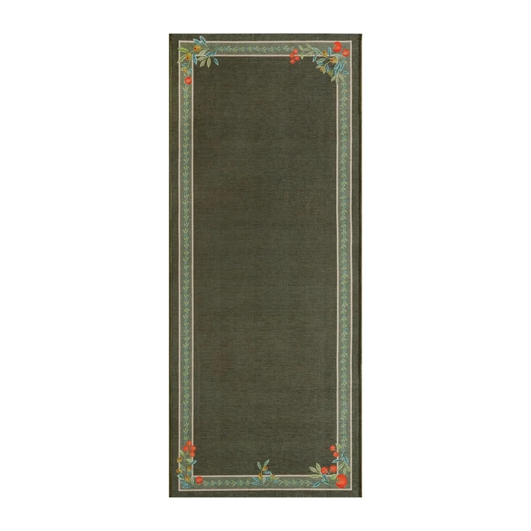 Better Homes & Gardens Green Olive & Tomato 30" x 72" Runner Rug | Walmart (US)