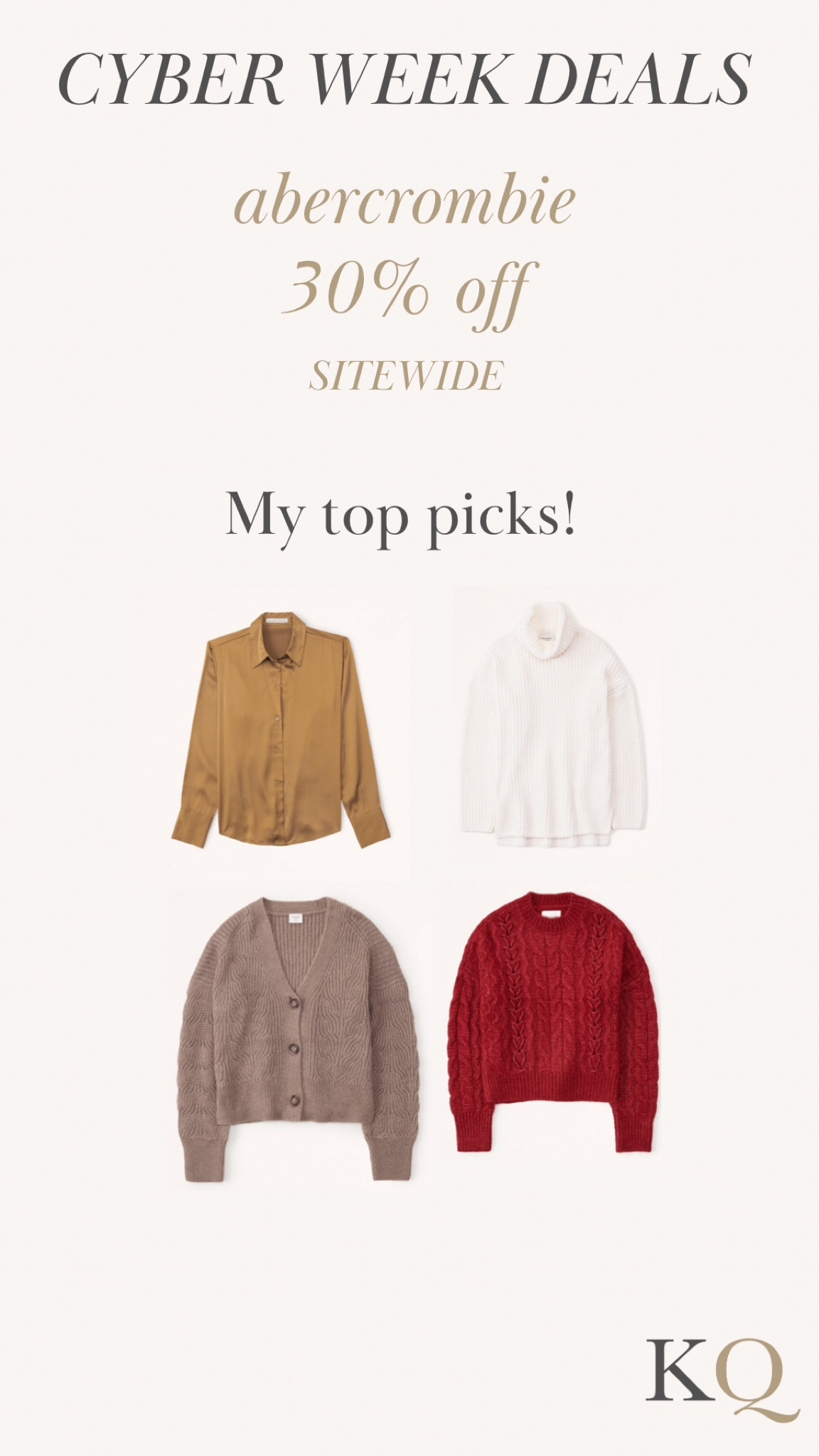 Abercrombie Black Friday cyber week sale
Gifts for her
Tops sweater holiday outfit Christmas outfit work outfit holiday party 

#LTKCyberweek #LTKGiftGuide #LTKHoliday