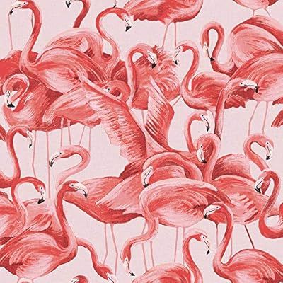 Tempaper Cheeky Pink  Flamingo | Designer Removable Peel and Stick Wallpaper | Amazon (US)
