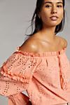 Jane Eyelet Lace Off-The-Shoulder Blouse | Anthropologie (US)