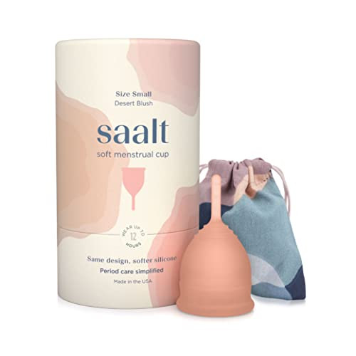 Saalt Soft Menstrual Cup – Reusable Period Cup – Made for Comfortable, Leak-Free Protection U... | Amazon (US)