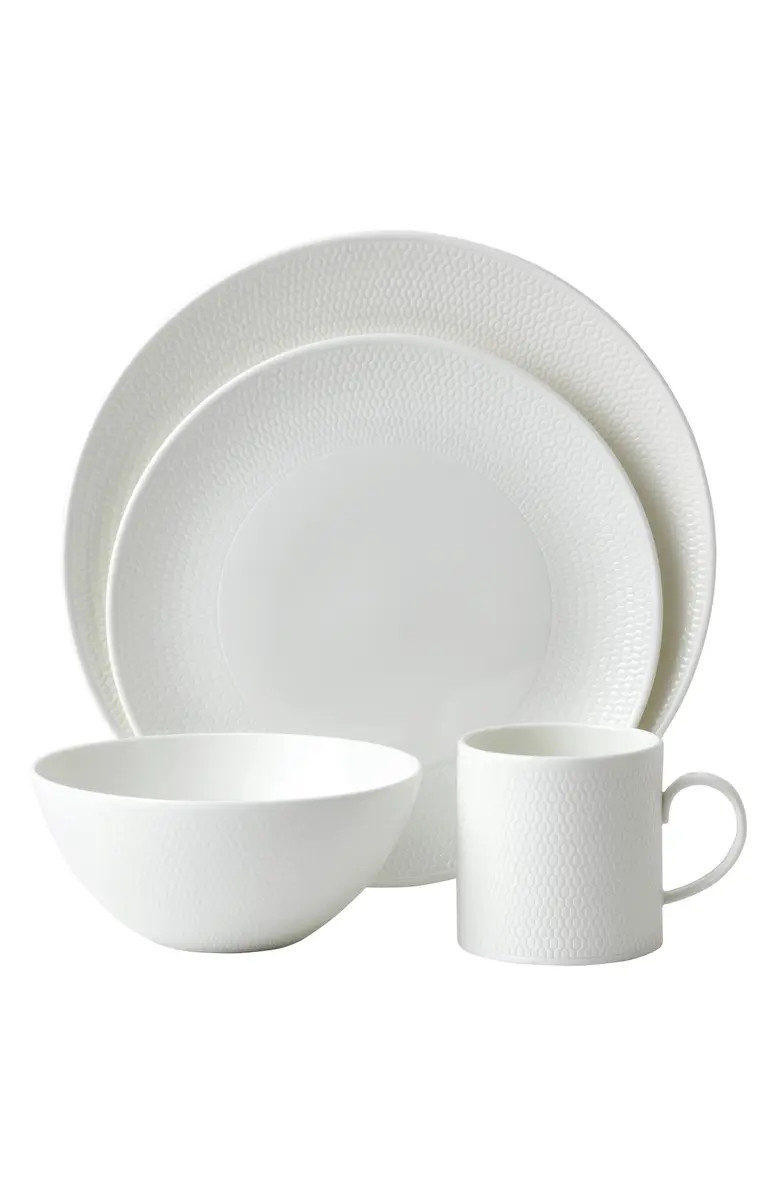 Wedgwood Gio Bone China 4-Piece Place Setting | Nordstrom | Nordstrom