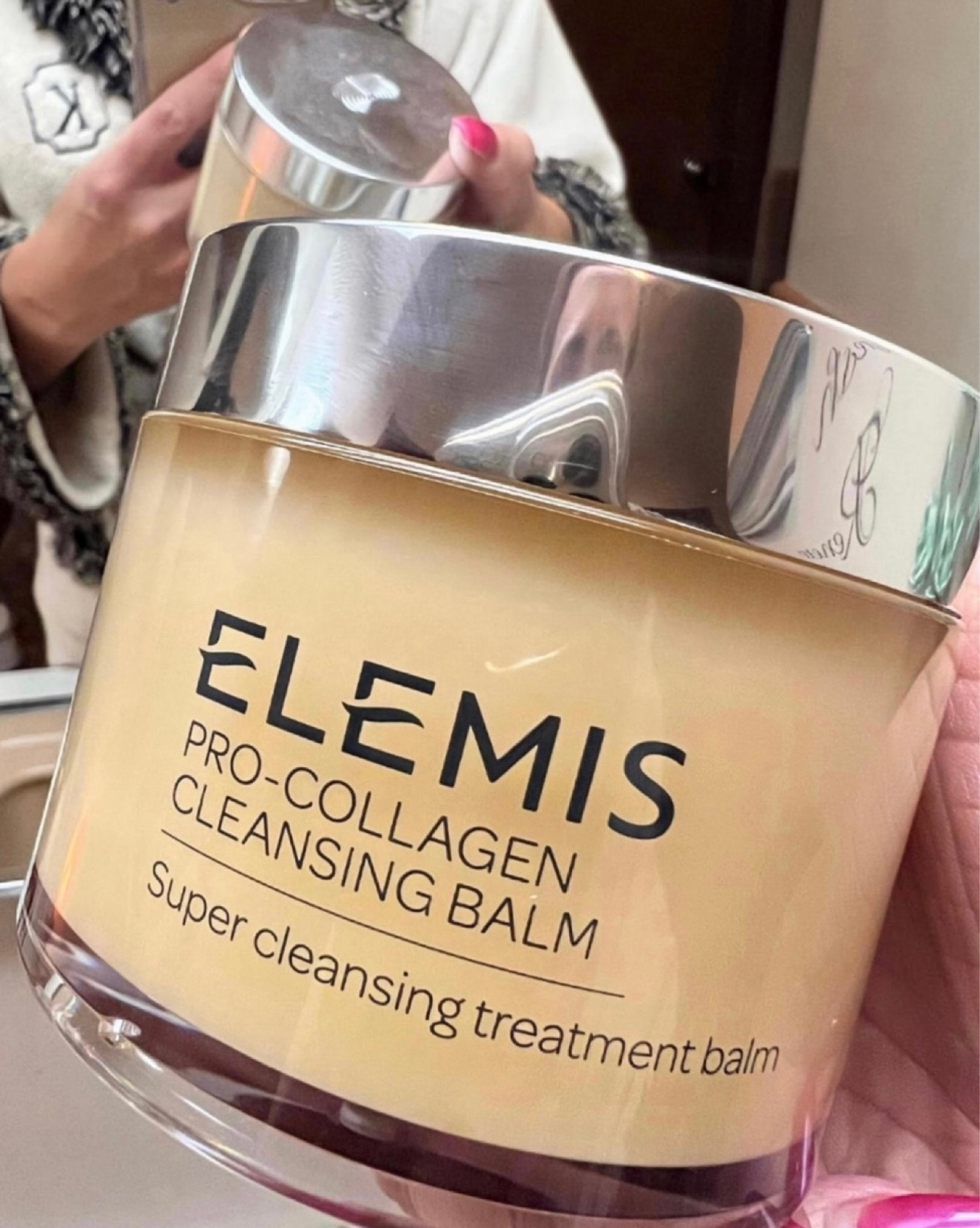 My Elemis cleansing balm is on sale 20% off, code: MAYFLASH, this cleansing balm is my Holy Grail to remove all my makeup, it smells luxurious like a spa, gifts for her, Mother’s Day gift, skincare, skincare routine, Elemis bestseller. I have the jumbo size but the small size is great for travel  

Follow me for more fashion finds, beauty faves, lifestyle, home decor, sales and more! So glad you’re here!! XO!!

#LTKunder100 #LTKbeauty
