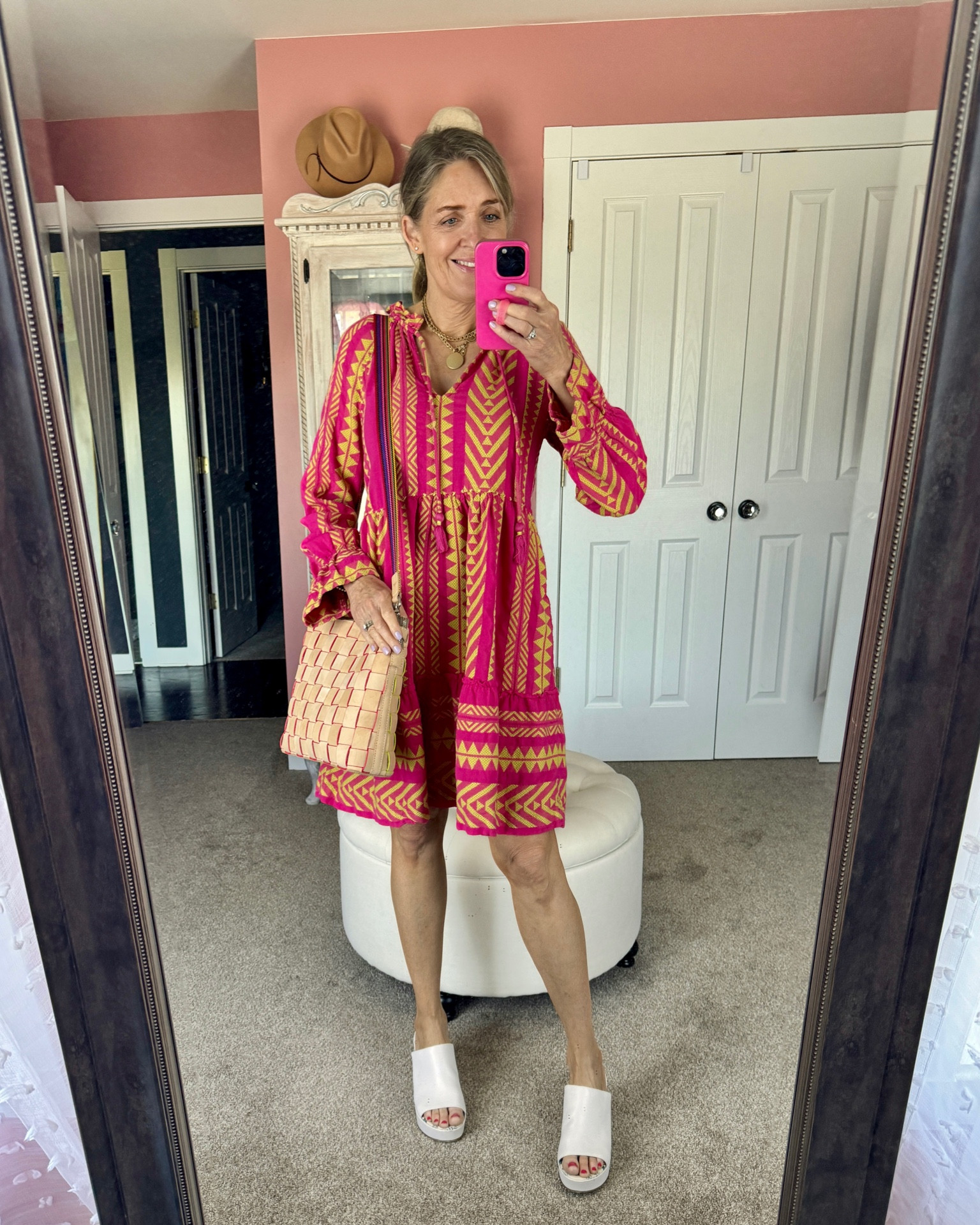 Summer outfit idea. #summerdress #summeroutfit #sandals

#LTKOver40 #LTKSeasonal #LTKShoeCrush