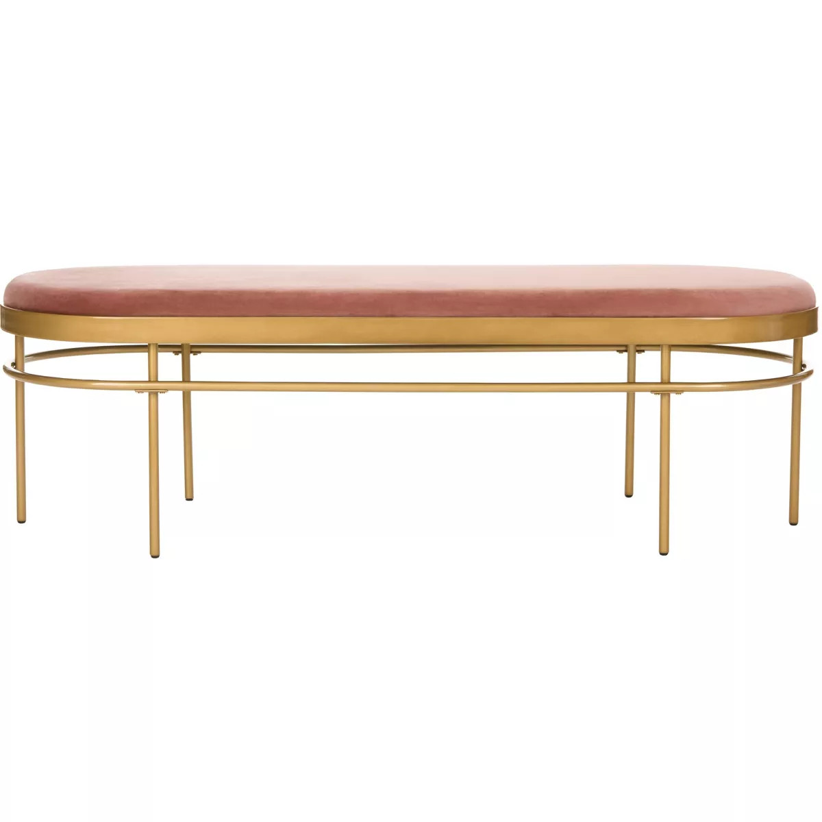 Sylva Oval Bench - BCH6202 - Safavieh | Target