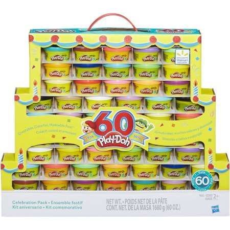 Play-Doh 60th Anniversary 60 pack. | Walmart (US)