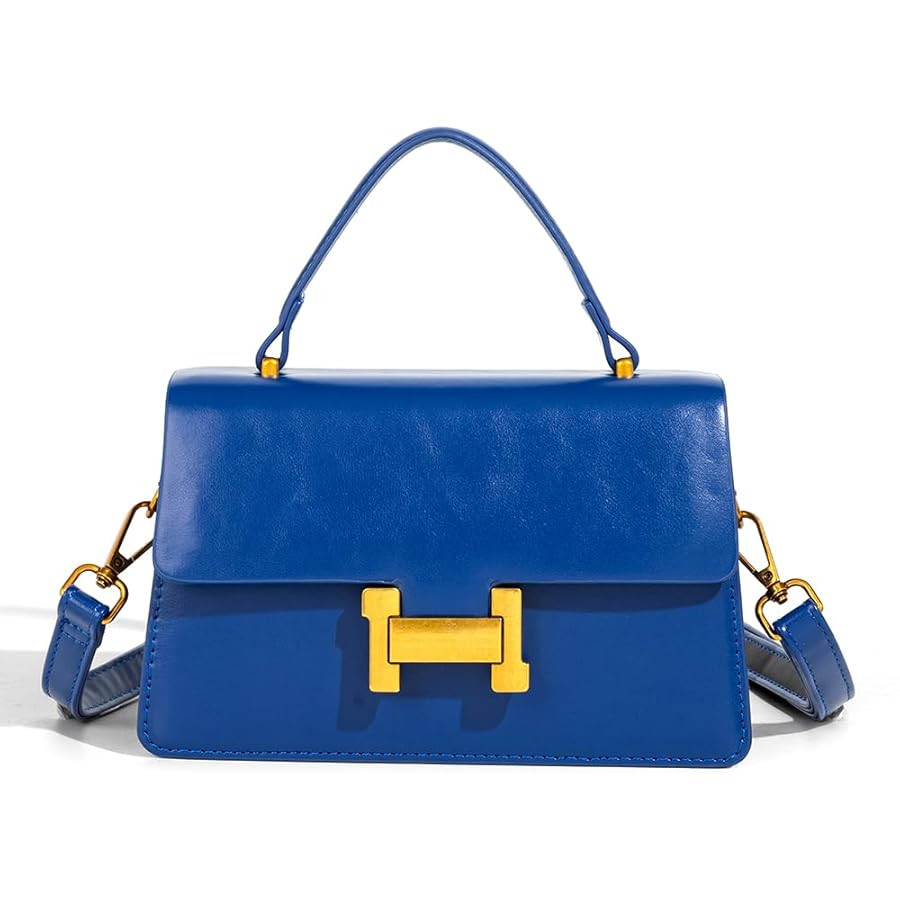 Designer Satchel Purses For Women, Small Cute Crossbody Handbag, Ladies Vegan Leather Top Handle ... | Amazon (US)