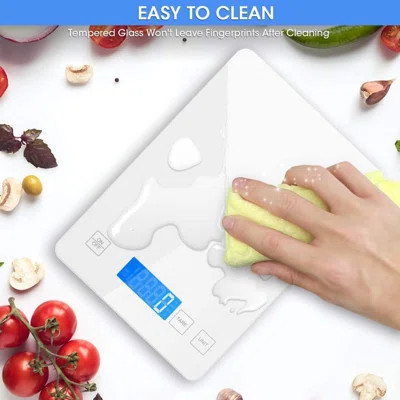 Kitchen Scale/Food scale LED Display G/Ml/Fl.Oz./Lb | Wayfair North America