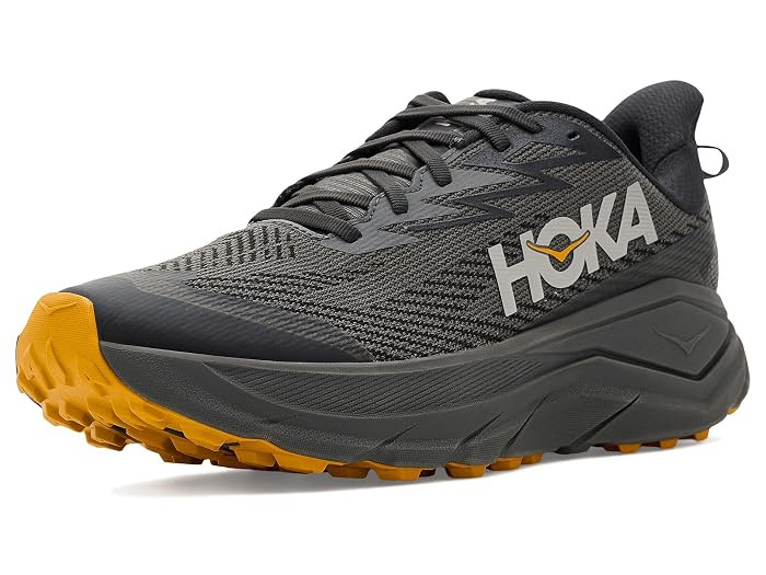 Hoka Challenger 8 GTX Men's Shoes Washed Blue/Cement : 9 D - Medium, Textile | Zappos.com