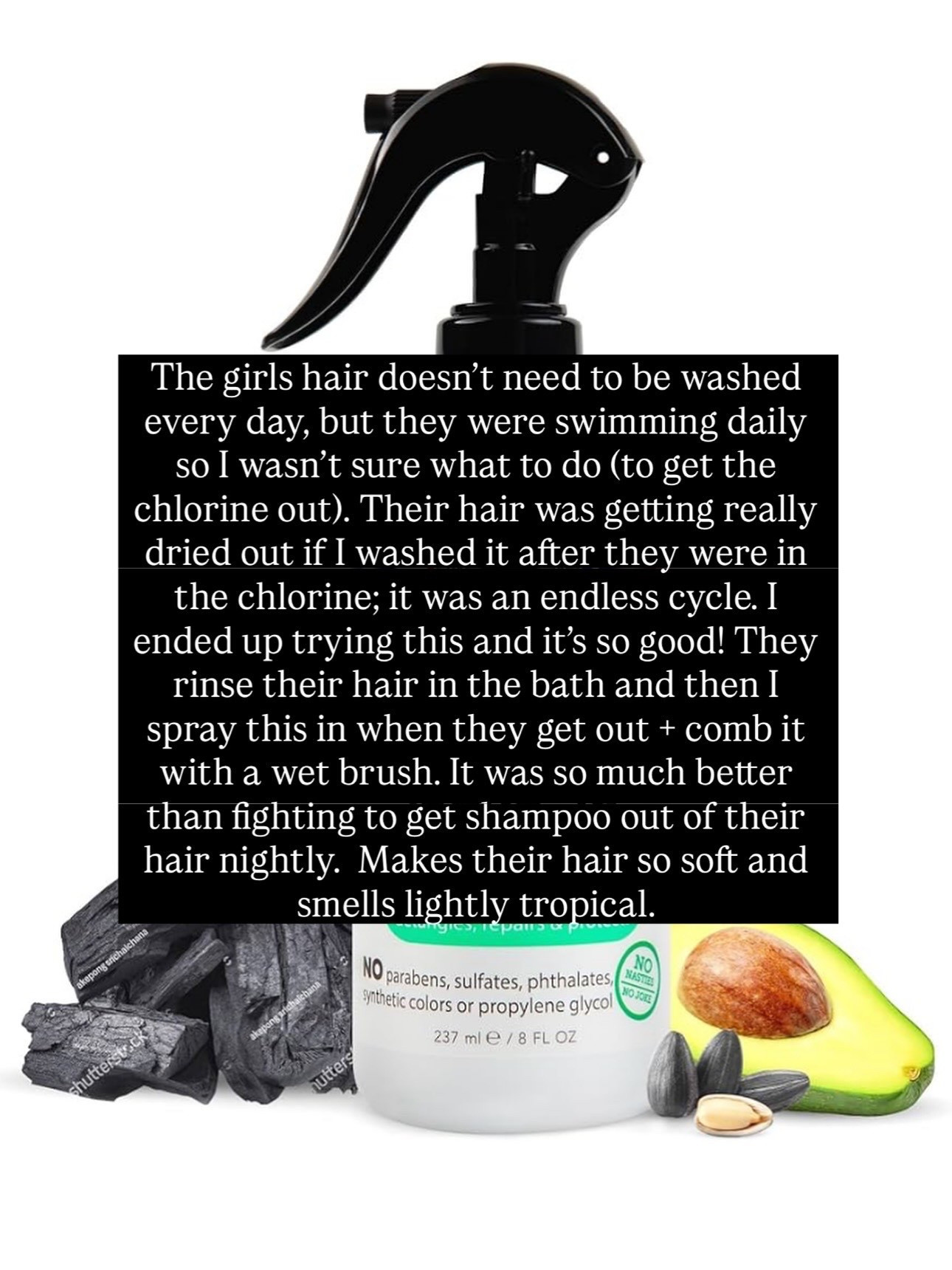 Kids hair leave in conditioner for after swim  

#LTKBeauty #LTKKids #LTKActive