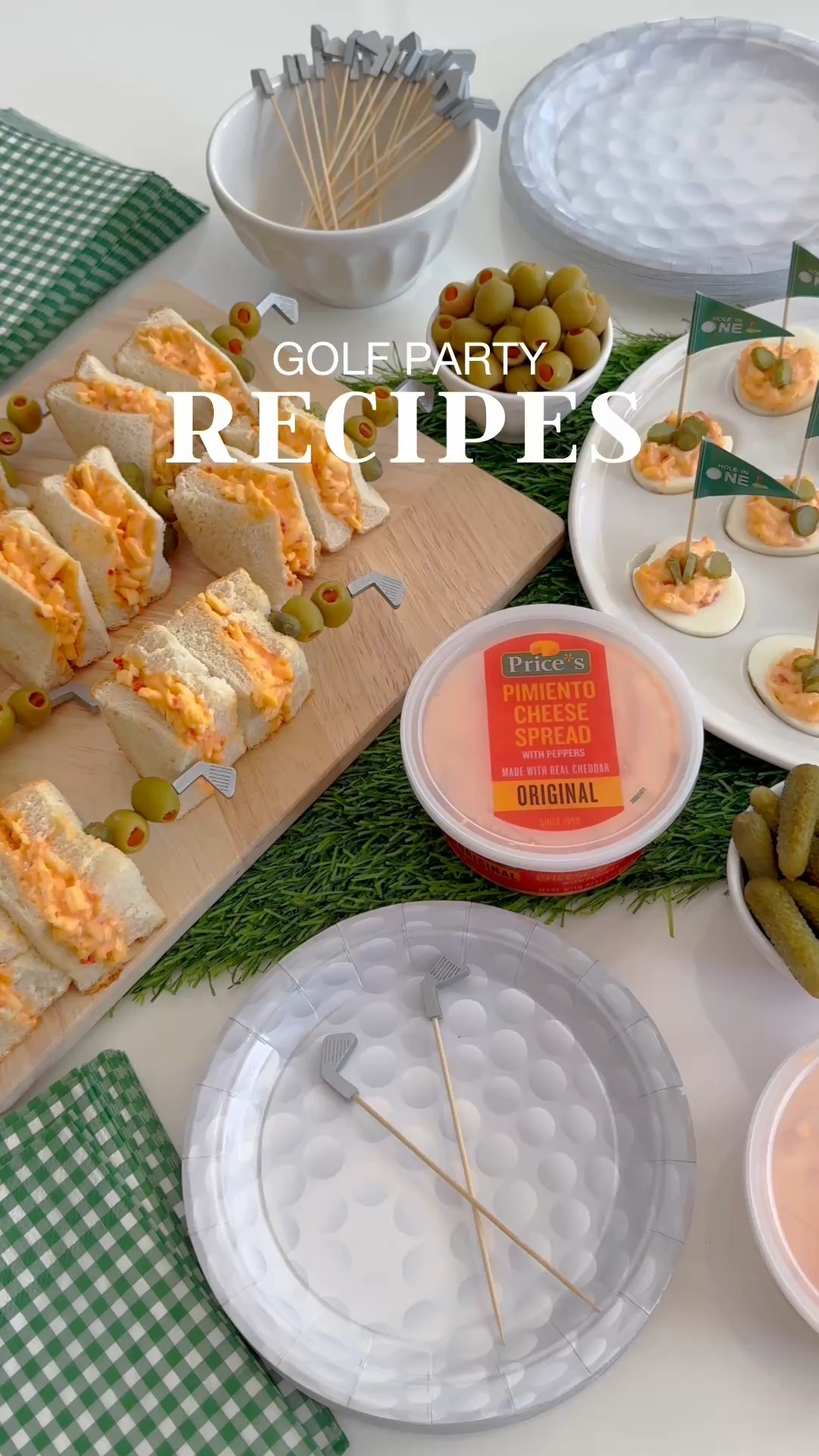 Spring is in full swing, and so is the excitement of the tournament🏌️‍♂️. Whether you're watching the tuning into the events or just enjoying the warmer weather, it's the perfect time to master your springtime recipes with the creamy goodness of @PricePimiento Cheese. 🧀✨

From classic pimiento cheese sandwiches to creative new bites, Price*s cheese spread adds a delicious twist to any dish. Pair it with your favorite snacks or serve it up at your next gathering for a taste that’s sure to be a hole-in-one! ⛳️



#LTKWatchNow #LTKFamily #LTKParties