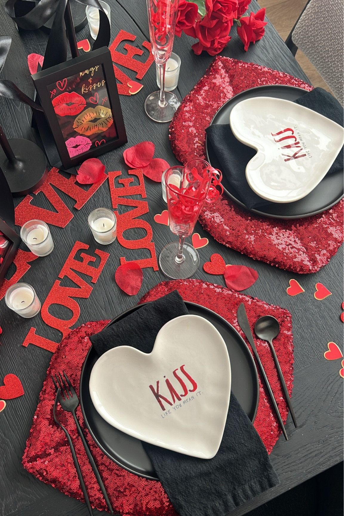 Valentine dinner tablescape, valentine decor, valentine hosting

#LTKSeasonal #LTKHome