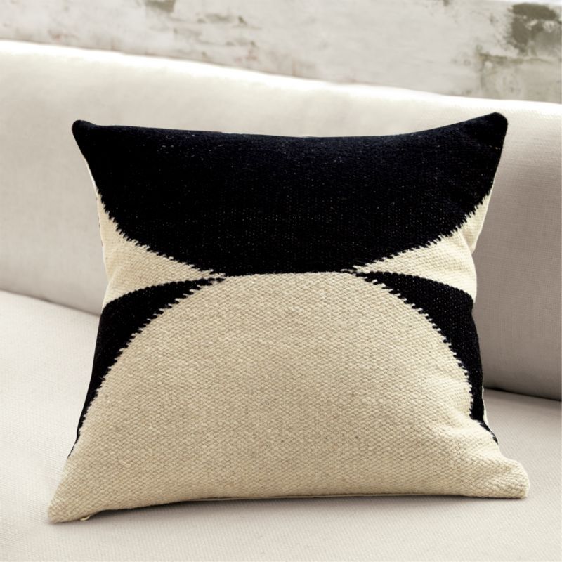 20" Reflect Pillow with Down-Alternative Insert + Reviews | CB2 | CB2