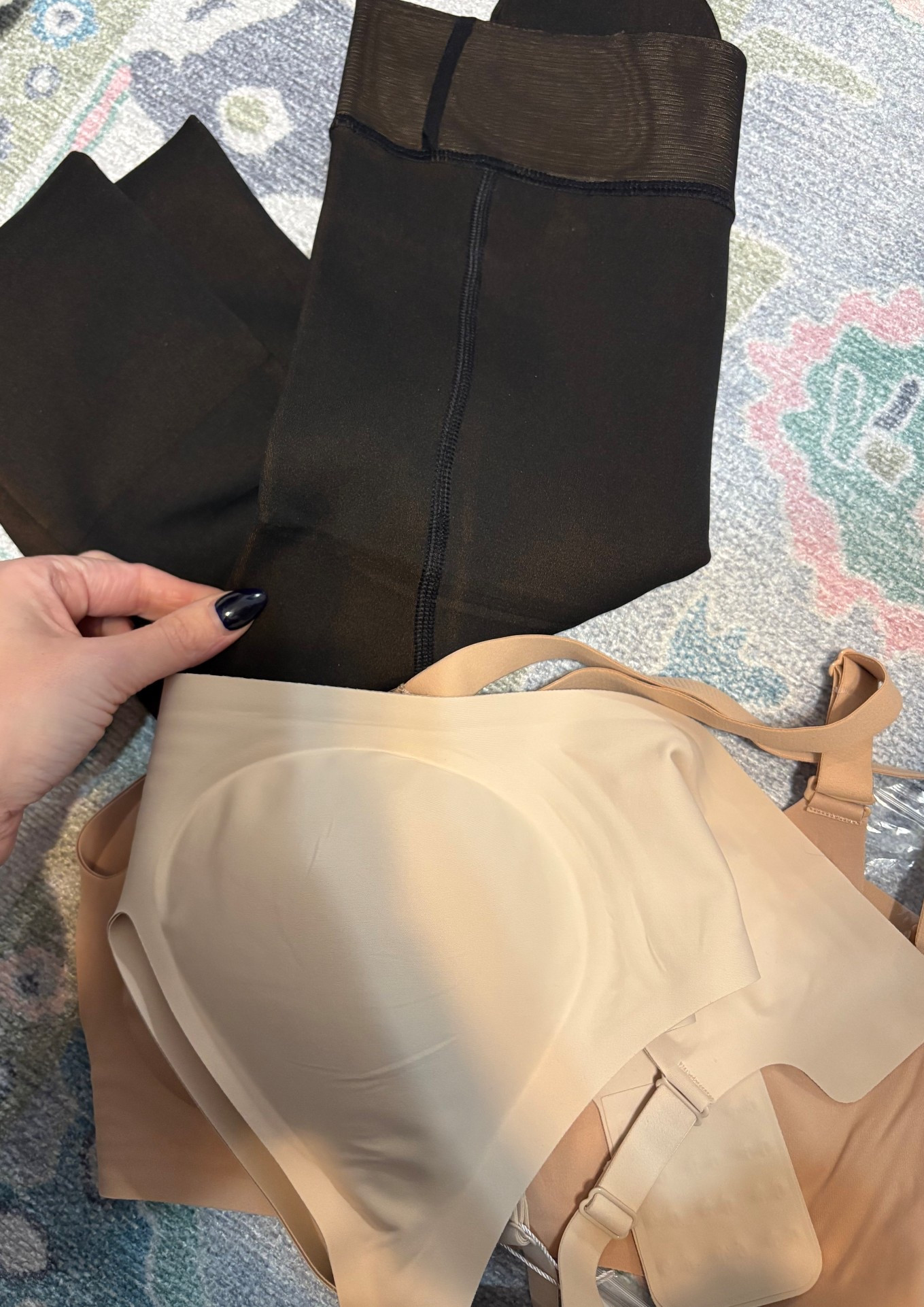 Best winter tights paired with my favorite deep V bra! 

#LTKValentine #LTKNYFW #LTKgrwm