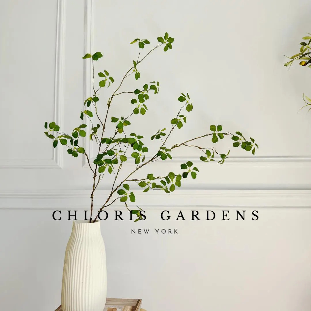 High Quality Artificial Greenery Faux Branch With Leaves Fake Plant Japanese Style Minimalist Mod... | Etsy (US)