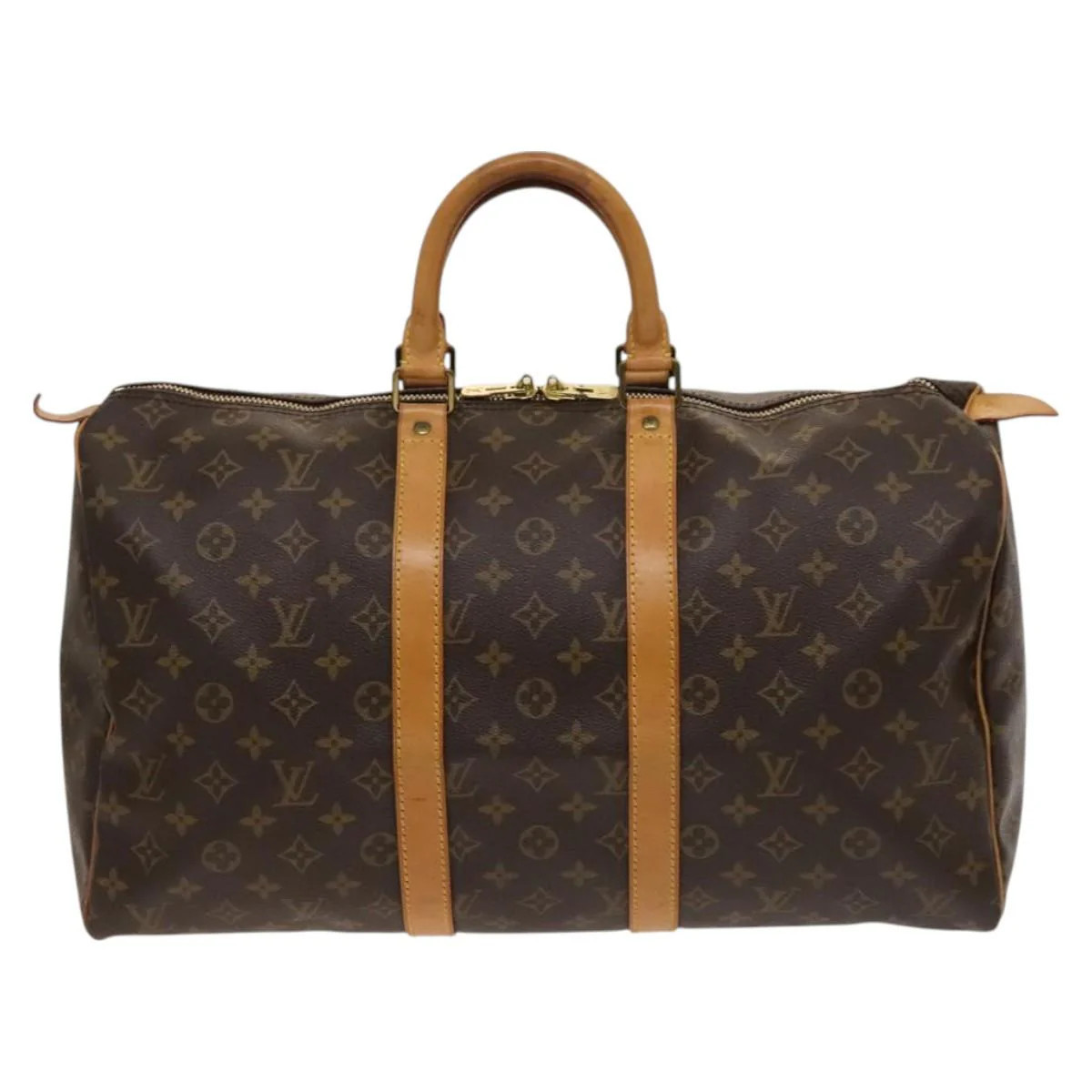 Louis Vuitton Keepall 45 Canvas Travel Bag (Pre-Owned) | Shop Simon