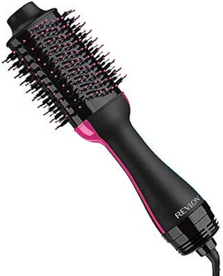 Revlon One-Step Hair Dryer & Volumizer Hot Air Brush, Black | Amazon (US)