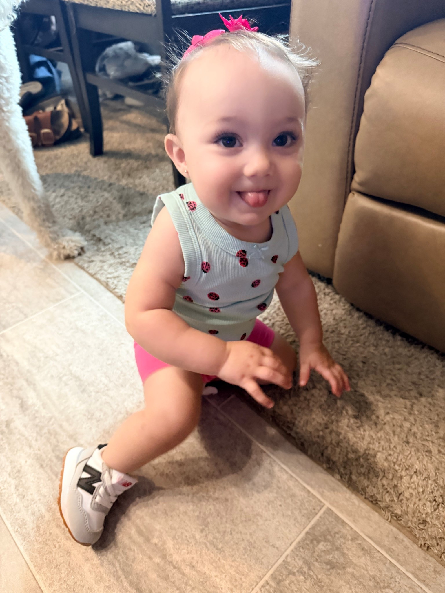 We love these cute and affordable play clothes from Walmart! Perfect for spring and summer 🐞🌸