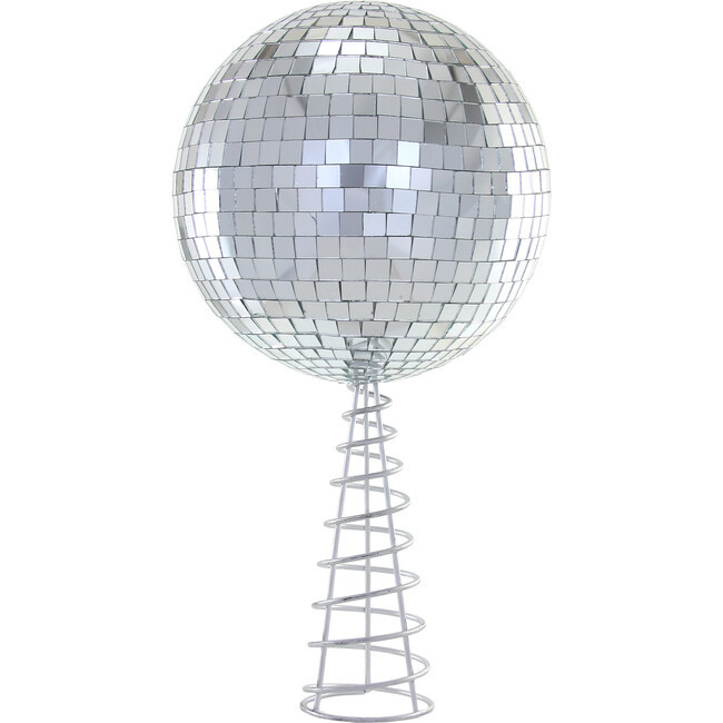 Disco Tree Topper, Silver | Maisonette