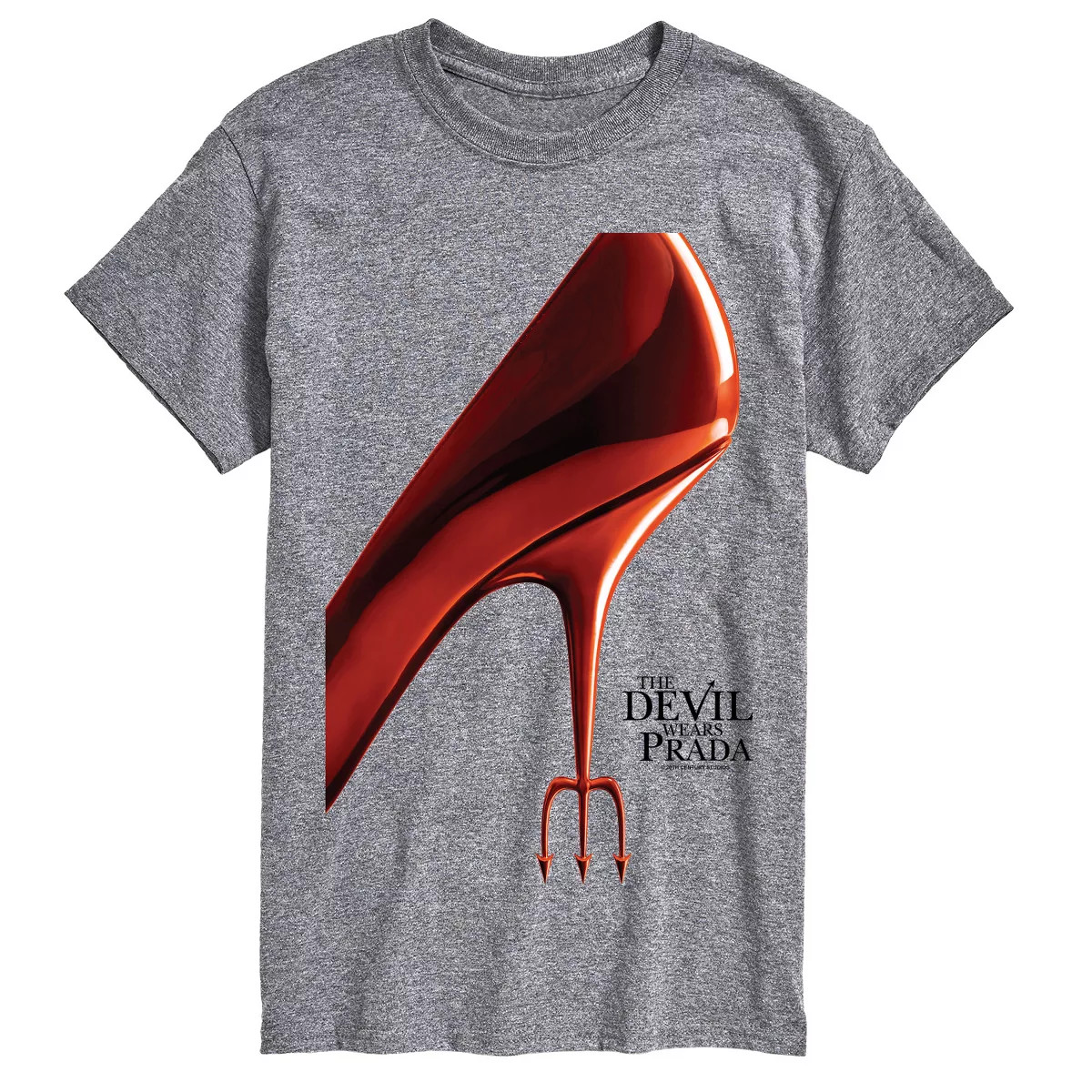 Men's The Devil Wears Prada Shoe Short Sleeve Graphic T-Shirt - Athletic Heather - Medium | Target