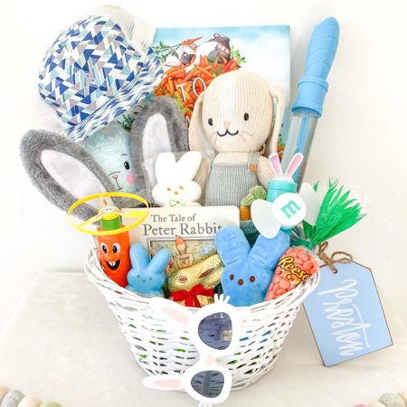 blue bunny boy easter basket inspo!

#LTKfamily #LTKkids #LTKSeasonal