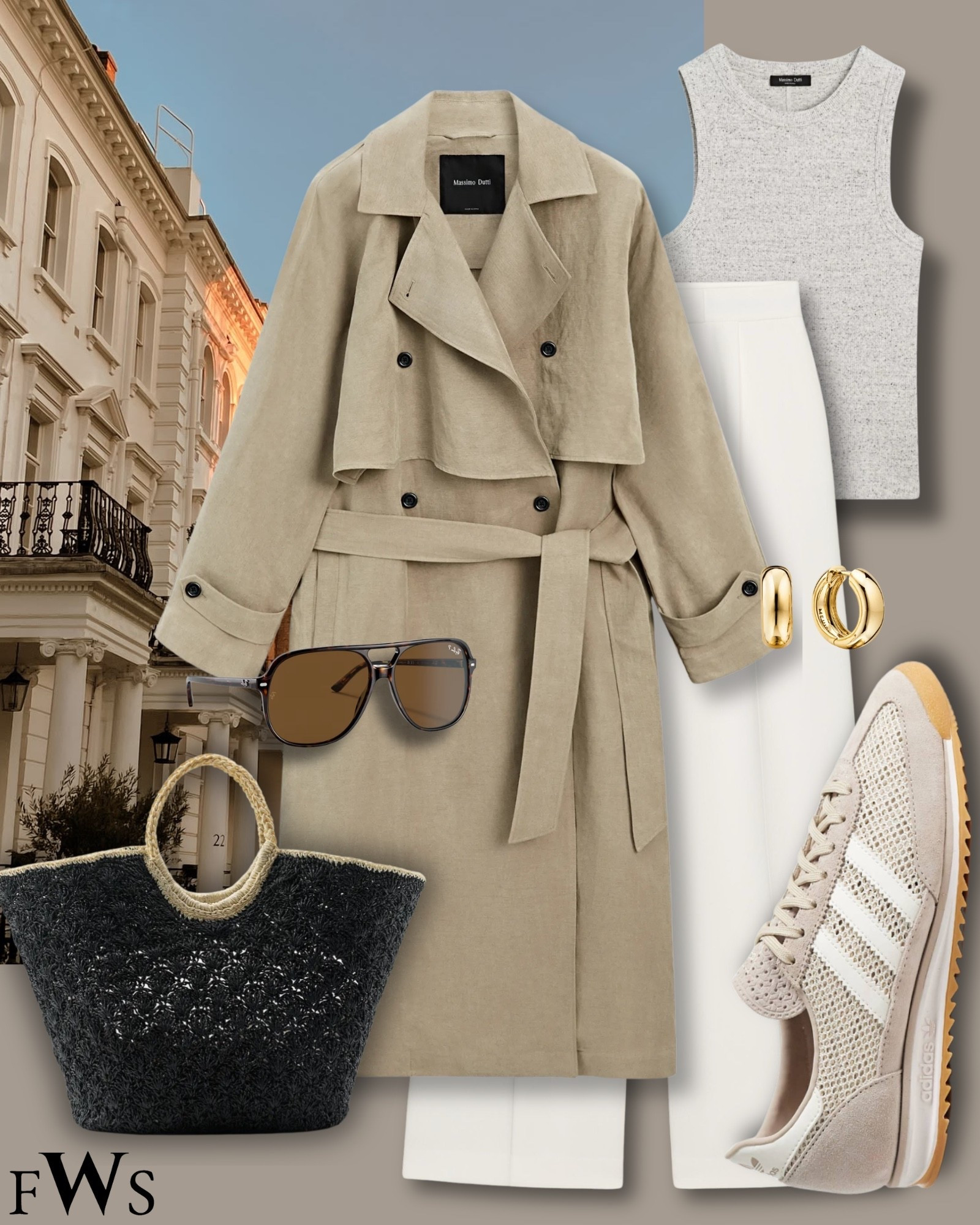 Spring outfit styled with trending adidas trainers 🤍

#LTKover50style #LTKstyletip #LTKspring