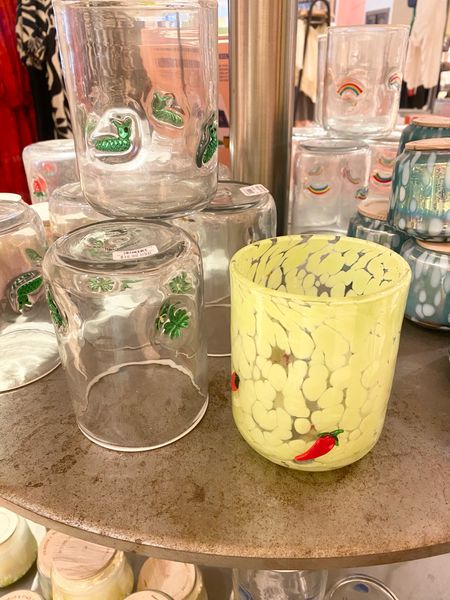 Icon juice glasses. I started collecting these, they are the cutest! 

Summer, entertaining, drinkware, juice glass, icon juice glass, Anthropologie 

#LTKGiftGuide #LTKHome #LTKSeasonal