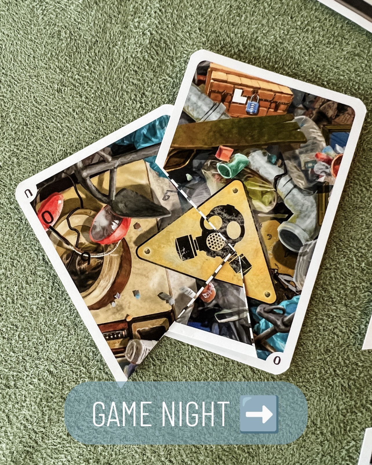 Just comfy clothes and a mystery to solve! First time doing one of the Exit game series and it was a ton of fun, we ordered another. 

A few thoughts I have: 
➡️ the game can have multiple people, but the “pieces” are small. An intimate group is best. 
➡️ don’t be discouraged, you are learning to thinking differently playing this game … more broadly is how I describe it 
➡️ it takes longer than you think, unless you just reach for the clues/solutions quickly. 

#LTKOver40 #LTKmomlife #LTKFindsUnder50