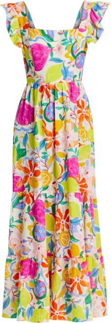 AQUA Fruit Floral Maxi Dress - 100% Exclusive Back to results -  Women - Bloomingdale's | Bloomingdale's (US)